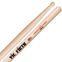 VIC FIRTH HD4  барабанные палочки, с деревянным цилиндрическим наконечником, материал - гикори, длина 15 7/8", диаметр 0,530", серия American Classic