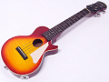 EPIPHONE LES PAUL AC/EL UKULELE HERITAGE CHERRY SUNBURST электро-акустическое укулеле, цвет вишнёвый санбёрст