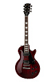 GIBSON Les Paul Studio Wine Red электрогитара, цвет винный красный, в комплекте кожаный чехол