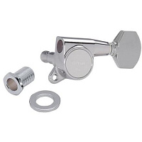 Gotoh SG381-07-С-(L6)  колки 6 в линию, хром; schaller style