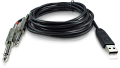 Behringer LINE2USB  линейный стерео USB-аудиоинтерфейс (кабель), 44.1кГц и 48 кГц, длина 2 м