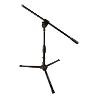 Ultimate Support MC-40B PRO SHORT низкая стойка микрофонная "журавль" на треноге, черная