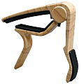 DUNLOP 84FM Acoustic Trigger Flat Maple Каподастр для вестерн-гитары, плоский, клен