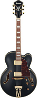 Ibanez AF75G-BKF полуакустическая гитара, цвет черный