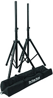 OnStage SSP7750  комплект из двух алюминиевых спикерных стоек, чехол в комплекте