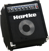 Hartke A25 Басовый комбоусилитель 25W, 1х8'' алюминиевый драйвер, 3х полосный эквалайзер, вход CD, выход XLR, гнездо наушников, регулятор Bright, петля эффектов, 385х341х312 мм, вес 15 кг