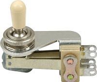 DIMARZIO SWITCHCRAFT TOGGLE SWITCH STRAIGHT EP1101 прямой 3-х позиционный переключатель звукоснимателей тумблерного типа для установки на корпусе гитары через дерево (гитары типа Les Paul).