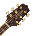 TAKAMINE GD51CE BSB DREADNOUGHT CUTAWAY электроакустическая гитара типа DREADNOUGHT CUTAWAY, цвет санберст, верхняя дека массив ели, нижняя дека и обечайка орех, накладка грифа терминалия, предусилитель Takamine TP-4TD со встроенным тюнером