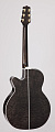 TAKAMINE GN75CE TBK Электроакустическая гитара типа NEX CUTAWAY, цвет полупрозрачный чёрный, верхняя дека массив ели