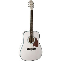 Oscar Schmidt OG2 WH акустическая гитара Dreadnought, White