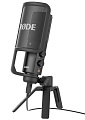 RODE NT-USB  Универсальный USB конденсаторный микрофон, совместим с PC, Mac, iPad и Android планшетами. Pop фильтр, настольная подставка, 6m USB кабель
