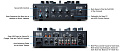 Rane SEVENTY TWO Батловый микшер, два канала, цветной сенсорный дисплей, бесконтактные фейдеры и кроссфейдер