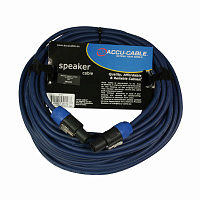 American Dj AC-SP2-2,5/20  Кабель акустический SPEAKON  SPEAKON, длина 20 метров,  цвет синий