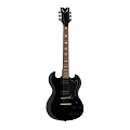 DEAN GSX CBK  электрогитара, серия Gran Sport, 22 лада, 24 3/4", HH, 2V+2T, цвет черный