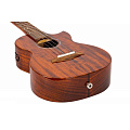 FLIGHT MUSTANG TENOR EQ-A  укулеле тенор с активным звукоснимателем, массив акации, чехол