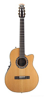 OVATION 1773AX-4 Timeless Classic Nylon Nylon Natural Электроакустическая гитара (Китай)