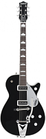 Gretsch G6128T-GH George Harrison Signature Duo Jet, Bigsby, Rosewood F-board, Black Электрогитара именная, цвет черный