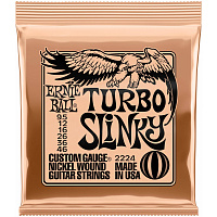 ERNIE BALL 2224 струны для электрогитары Nickel Wound Turbo Slinky
