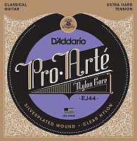 D'ADDARIO EJ44 струны для классической гитары, Silver, X-Hard Tension