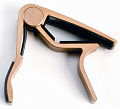 DUNLOP 84 FG Acoustic Trigger Flat Gold Каподастр для вестерн-гитары, плоский, золото