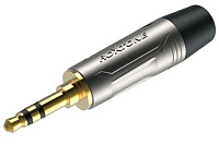 ROXTONE RMJ3PS-NG Разъем JACK 3.5 мм стерео, цвет серебро, покрытие контактов золото