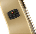 Fender Newporter Player CHP Электроакустическая гитара, цвет шампань