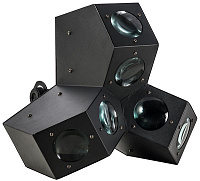 Proel SG LEDOBEY светодиодный прибор, 6 лучей, LED 18X3 Вт RGB (R6, G6, B6), IP20, 370x320x295 мм, вес 4,1 кг