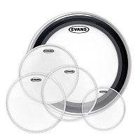 Evans EPP-AMUP-F1-5A набор пластиков (10+12+14" G2 Clear, 14" G1 Coated, 20" EMAD)+Pro Mark TX5AW