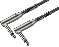 ROXTONE SGJJ130/0,3 Патч-кабель, 6.3 мм угловой mono JACK (RJ2RPP-NN)  6.3 мм угловой mono JACK (RJ2RPP-NN), длина 0.3 метра
