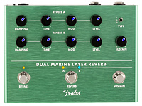 FENDER DUAL MARINE LAYER REVERB педаль реверб, двухканальный