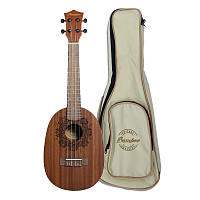 Bamboo BU-21 Prana  Earth Line укулеле сопрано с чехлом, рисунок "Прана"