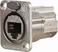 Neutrik NE8FDX-P6 панельный двухсторонний разъем RJ45 для CAT6a (не совместим с CAT6)