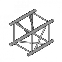 Dura Truss DT 44-250  Ферма алюминиевая, сечение 400х400мм, длина 250см. Труба 50х2. Макс. распределенная нагрузка 839кг\м. Вес 17,1кг