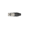 ROXTONE RX5F-NT Разъем XLR кабельный, "мама", 5-контактный, цвет серебро