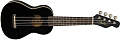 FENDER UKULELE VENICE BLACK укулеле сопрано, цвет черный