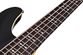 Schecter OMEN-5 BLK Бас-гитара пятиструнная, 2 звуконосителя, корпус липа, гриф клен/палисандр