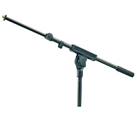 K&M 21140-300-55 дополнительное телескопическое звено-держатель к микрофонной стойке, длина 425-725 мм, цвет черный