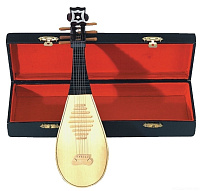 GEWA Miniature Instrument Lute сувенир лютня, дерево, 24 см, с футляром