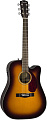 FENDER CD-140SCE DREAD SB W/CASE электроакустическая гитара, цвет санберст, в комплекте кейс