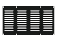 Caymon CASY402/B Вентиляционная заглушка для четырех модулей шасси CASY