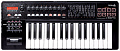 ROLAND A-300PRO миди-клавиатура. 32 клавиши, скорость нажатия и послекасание. 45 назначаемых контроллеров: ручек, слайдеров, кнопок, управление транспортом и т.д. 8 динамических пэдов. Ручка высоты тона/модуляции с удобным нескользящим покрытием.
