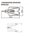 ROXTONE RPAN320 Переходник 2 x 6,3 мм stereo Female Jack 3,5 stereo Male Jack 
