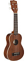 KALA KA-S Kala Mahogany Soprano Ukulele w/Binding укулеле-сопрано, цвет натуральный