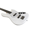 ROCKDALE Stars JB Bass White бас-гитара типа джаз бас, цвет белый