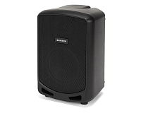 Samson Escape+  портативная активная акустическая система, 50 Вт, 6" + 1". Mic/Line (XLR/Jack), USB вход для радиосистем XPD, Bluetooth, аккумулятор на 20 часов, 222x210x323 мм, вес 4.7 кг