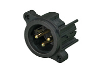 Neutrik NC3MAHL панельный разъем XLR female, горизонт. установка на ПП