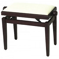 GEWA FX Piano Bench Rosewood Matt Beige Seat банкетка  палисандр матовый верх бежевый