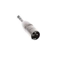 AVCLINK A3MP Адаптер XLR 3 контакта штекер - JACK 1/4" штекер (балансный)