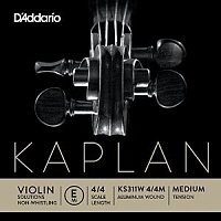D'ADDARIO KS311W 4/4M Одиночная струна E (ми) для скрипки