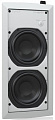 Tannoy IW 62S-WH сабвуфер, встраиваемый в стену, 2 x 6,5", 160 Вт RMS/640 Вт пик, 4 Ом, SPL 122 дБ (пик), 29 - 110 Гц
